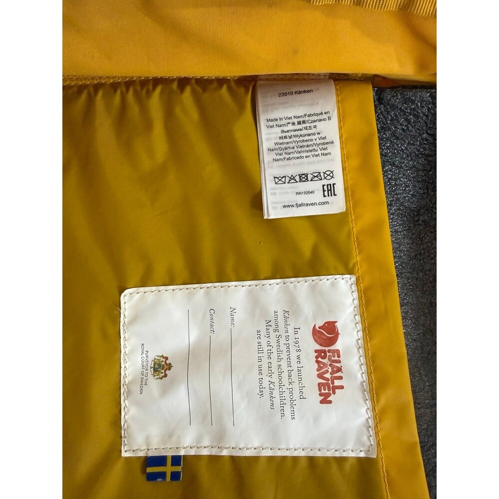 Fjallraven Kanken Backpack WELL LOVED NEEDS A BATH - Picture 8 of 10